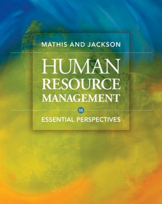 Human Resource Management: Essential Perspectives 0324592418 Book Cover