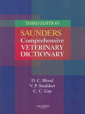 Saunders Comprehensive Veterinary Dictionary B007Z03VUO Book Cover