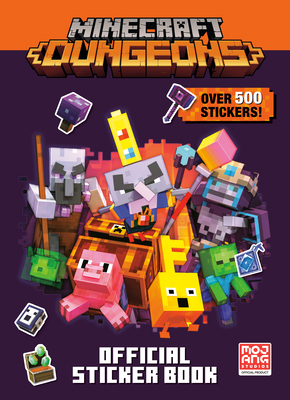 Minecraft Official Dungeons Sticker Book (Minec... 0593373022 Book Cover