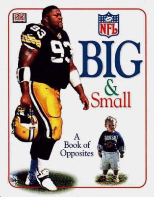 NFL Board Book: Big & Small 0789447207 Book Cover