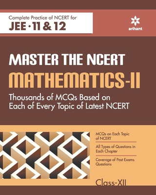 Master The NCERT Mathematics Vol-2 9324197037 Book Cover