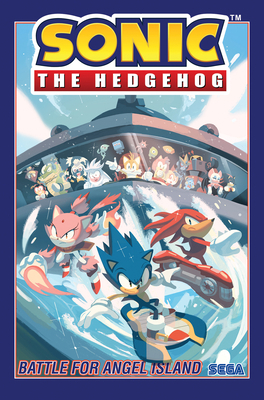 Sonic the Hedgehog, Vol. 3: Battle for Angel Is... 1684054982 Book Cover