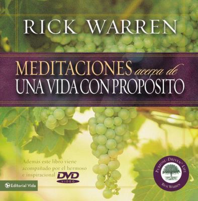 Meditaciones Acerca de Una Vida Con Proposito [Spanish] 082973967X Book Cover