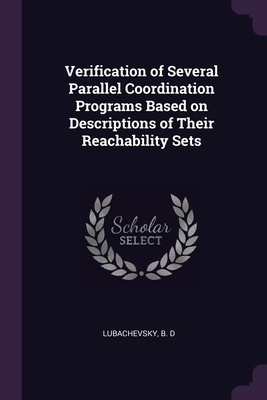 Verification of Several Parallel Coordination P... 1378261720 Book Cover