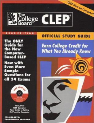 CLEP Official Study Guide [With CDROM] 0874476615 Book Cover