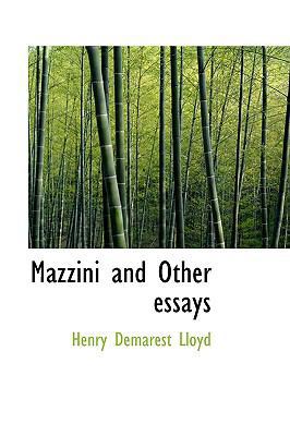 Mazzini and Other Essays 1110510128 Book Cover