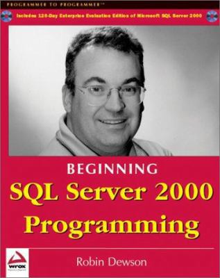 Beginning SQL Server 2000 Programming 1861005237 Book Cover