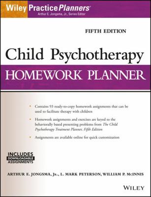 Child Psychotherapy Homework Planner 1119193060 Book Cover