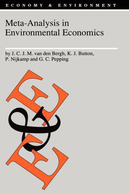 Meta-Analysis in Environmental Economics 0792345924 Book Cover