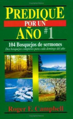 Predique por un A?o [Spanish] B00744EPHY Book Cover