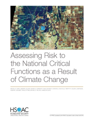 Assessing Risk to the National Critical Functio... 1977408974 Book Cover