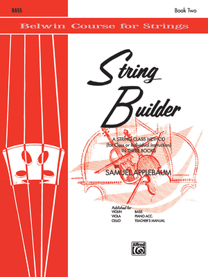 String Builder - Bass (Belwin Course for Strings) B007OJVTIM Book Cover