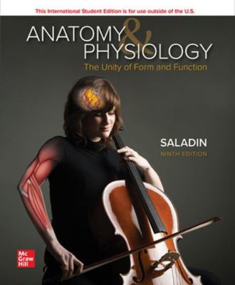 Saladin, K: ISE Anatomy & Physiology: The Unity... 1260571297 Book Cover