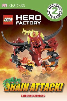 DK Readers L2: LEGO Hero Factory: Brain Attack! 1465402667 Book Cover