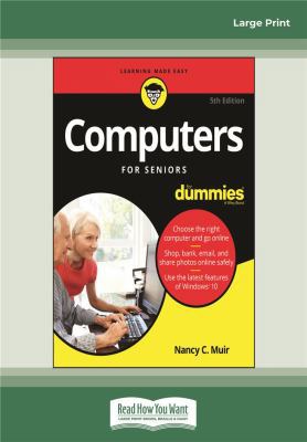 Computers For Seniors For Dummies, 5th Edition:... 0369301331 Book Cover