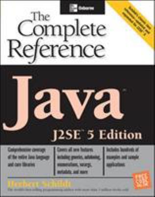 Java: The Complete Reference, J2SE 5 Edition 0072230738 Book Cover