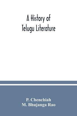 A history of Telugu literature 9354037798 Book Cover