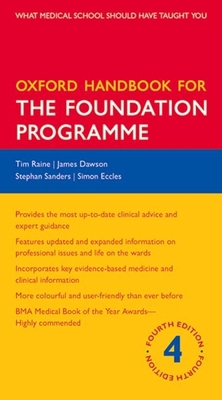 Oxford Handbook for the Foundation Programme 0199683816 Book Cover