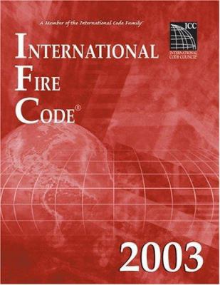 International Fire Code 2003 (International Cod... 1892395606 Book Cover