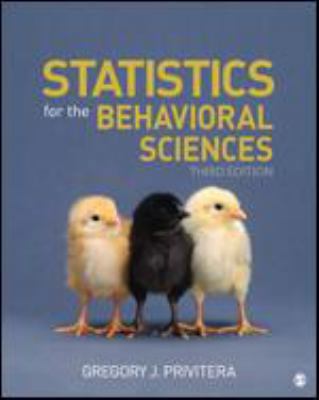 Statistics for the Behavioral Sciences 154430224X Book Cover