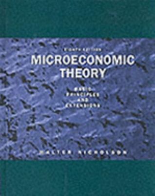 Microeconomic Theory: Basic Principles and Exte... 0324225059 Book Cover