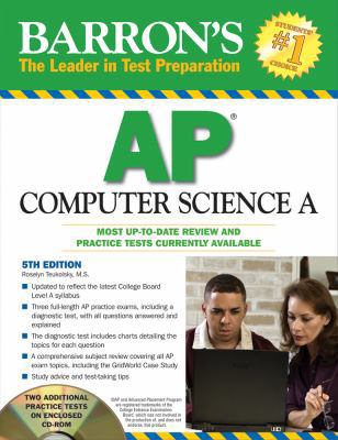 Barron's AP Computer Science A (Barron's: The L... 0764197045 Book Cover