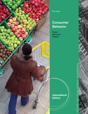 Consumer Behavior 6e 1133274498 Book Cover