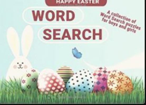Easter Basket Stuffers for Kids: Word Search Easter Gifts for Boys and Girls