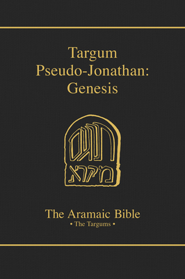 Aramaic Bible-Targum Pseudo-Jonathan: Genesis 0814654924 Book Cover