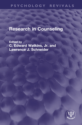 Research in Counseling 1032773944 Book Cover