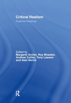Critical Realism 0415196310 Book Cover