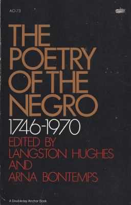 The Poetry of the Negro 0385055544 Book Cover