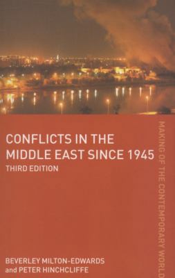 Conflicts in the Middle East since 1945 0415440173 Book Cover