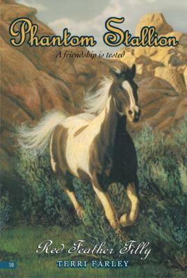 Phantom Stallion #10: Red Feather Filly 0060561580 Book Cover