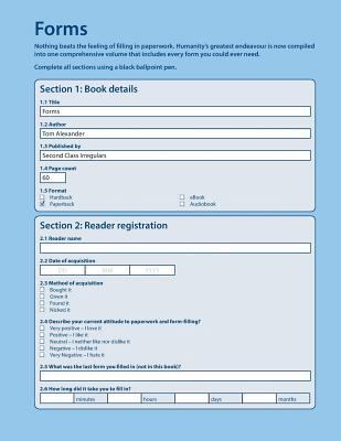 Forms: The Nation's Favourite Paperwork 1916037305 Book Cover