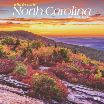 North Carolina Wild & Scenic 2025 12 X 24 Inch ... 1975475445 Book Cover