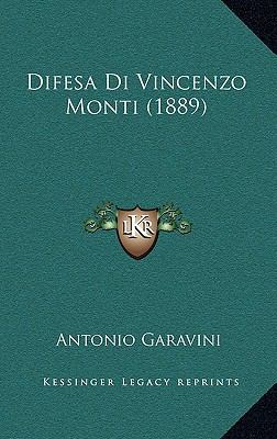 Difesa Di Vincenzo Monti (1889) [Italian] 1167923561 Book Cover