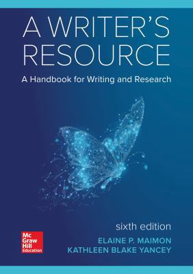 A Writer's Resource (Comb-Version) Student Edition 1260087840 Book Cover