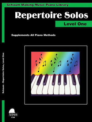 Repertoire Solos Level 1: Making Music Piano Li... 1629060739 Book Cover