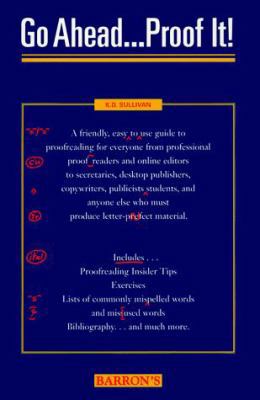 Go Ahead, Proof It! 0812097440 Book Cover