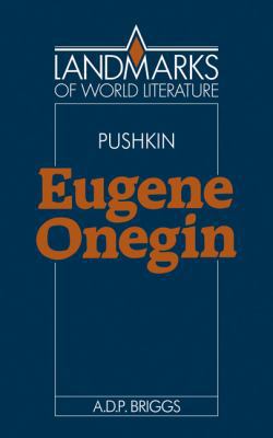Alexander Pushkin: Eugene Onegin 0521386187 Book Cover