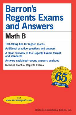 Math B (Barron's Regents NY) 0764117289 Book Cover