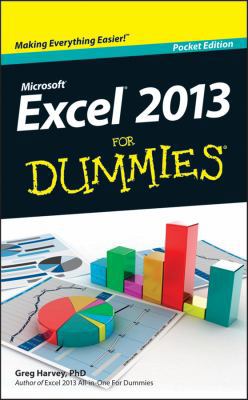 Excel 2013 for Dummies: Pocket Edition 1118534344 Book Cover