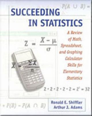 Succeeding in Statistics 0534362346 Book Cover
