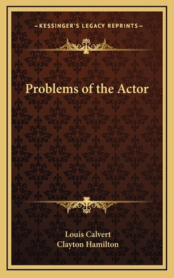 Problems of the Actor 1163410039 Book Cover