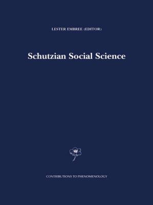 Schutzian Social Science 9048153344 Book Cover