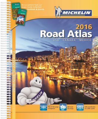 Michelin North America Road Atlas 2067200798 Book Cover