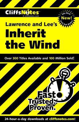 Cliffsnotes on Lawrence & Lee's Inherit the Wind 0764585541 Book Cover