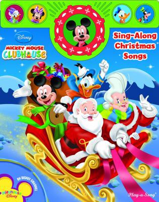 Mickey Mouse Clubhouse Sing-Along Christmas Songs 141277862X Book Cover