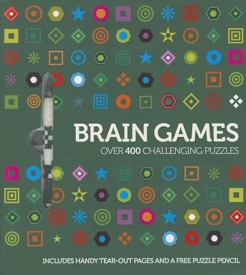 Brain Games: Over 400 Challenging Puzzles [With... 1472329449 Book Cover